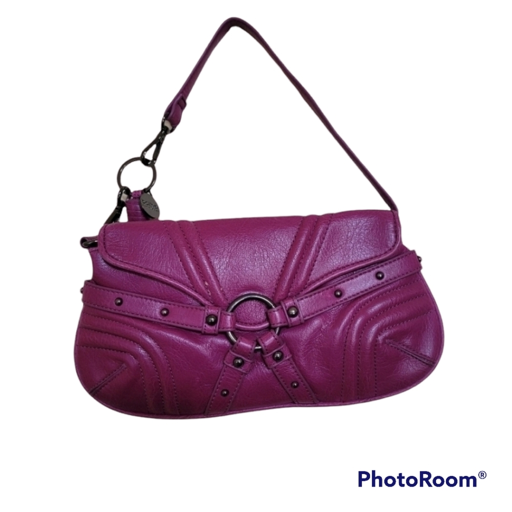 BOTKIER PINK/PURPLE PURSE WITH TASSLE AND TAG EMBELLISHMENTS 💖. NEW without tag - Picture 2 of 12